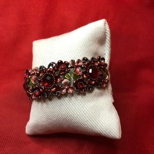 Handmade Thai flower bracelet new!